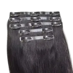 seamless clip ins straight