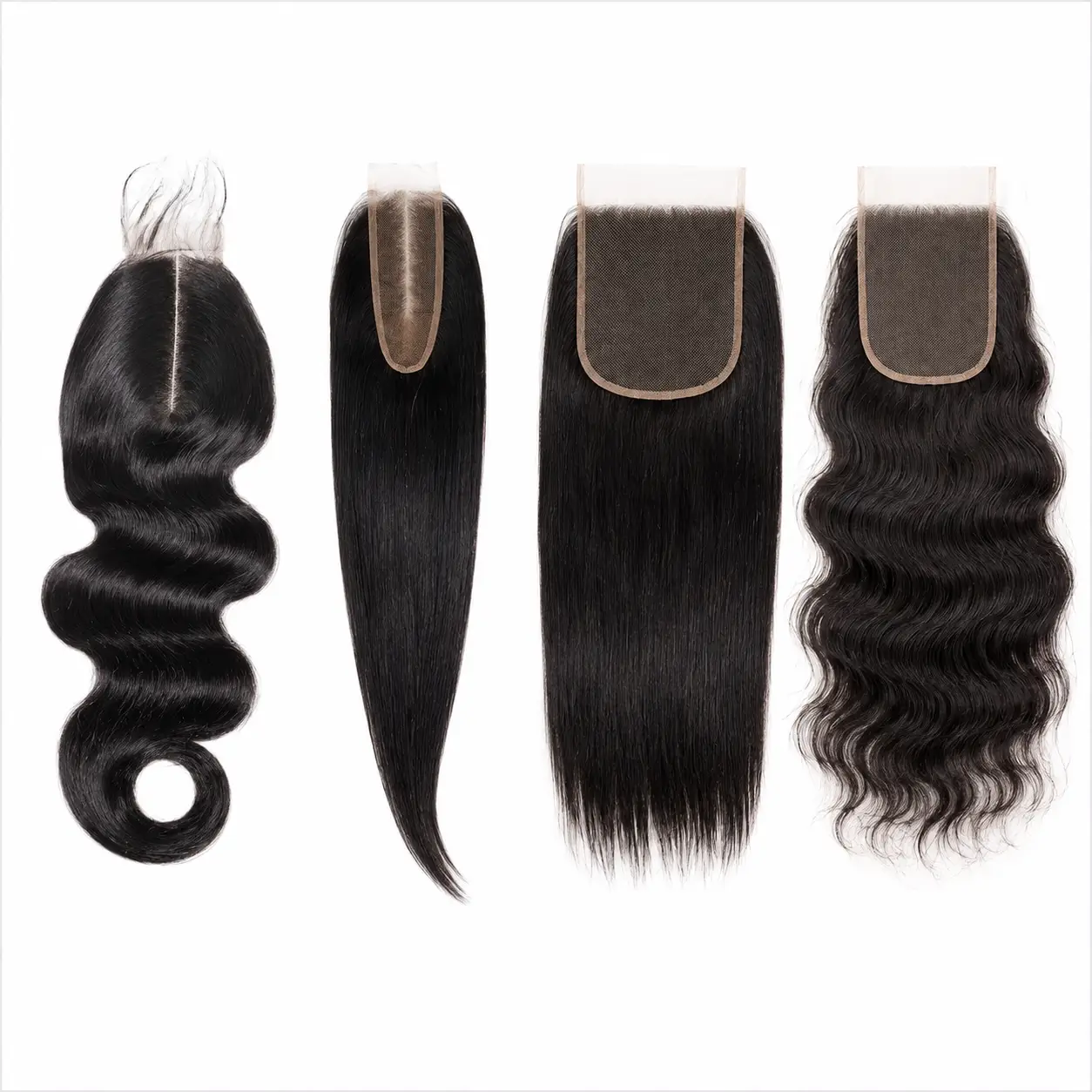 Raw Indian lace closures