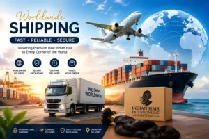 Shipping and returns for Indian hair extensions